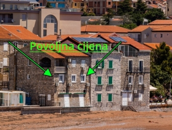 Apartment on the seashore, Petrovac