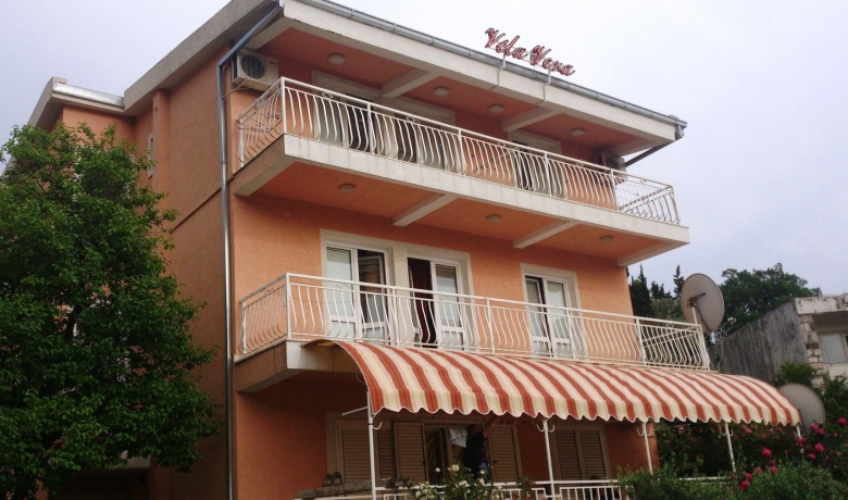 Vila Vera, Sutomore, Apartmanok